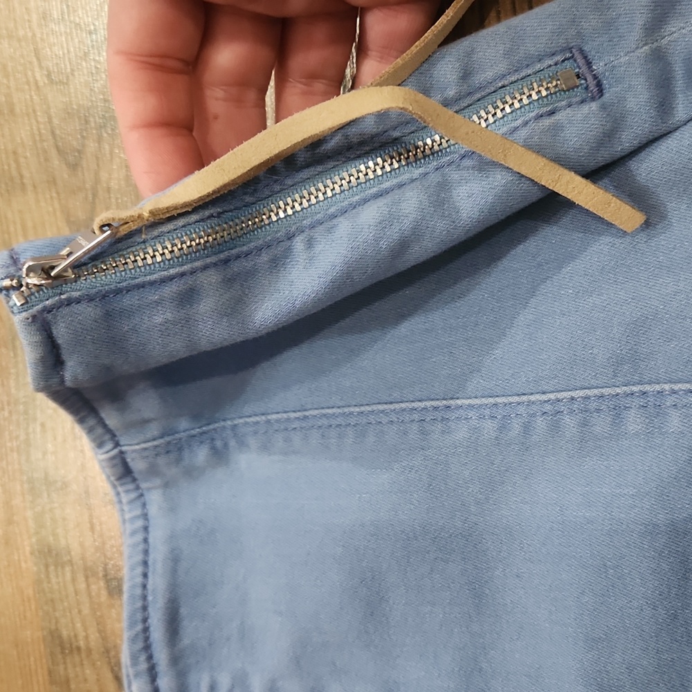 Express Y2k Revival Stretch jean Hot Shortie Short Boho Festival Coachella 6 - Picture 2 of 6